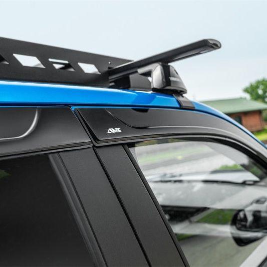 AVS 07-18 Toyota Tundra Double Cab Ventvisor Low Profile Window Deflectors 4pc - Matte Black