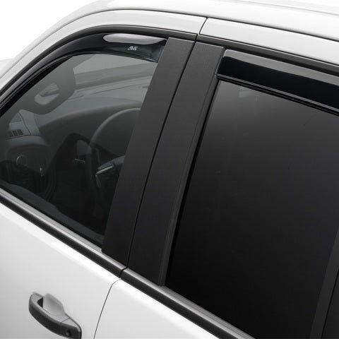 AVS 17-18 Ford F-250 Super Duty Supercrew Ventvisor Front & Rear Window Deflectors 4pc - Smoke