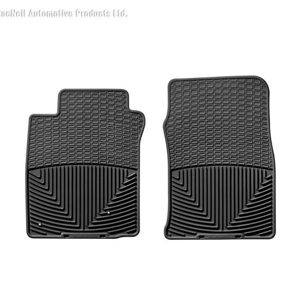 WeatherTech 00-05 Hyundai Accent Front Rubber Mats - Black