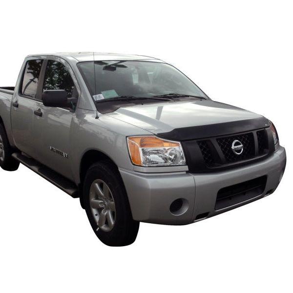 AVS 04-15 Nissan Armada Aeroskin Low Profile Acrylic Hood Shield - Smoke