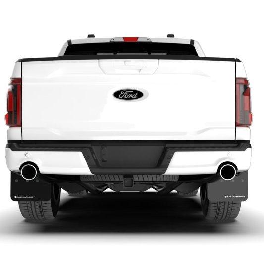 Rally Armor 21-24 Ford F-150 (Excl. Raptor) Black UR Mud Flap w/Metallic Black Logo