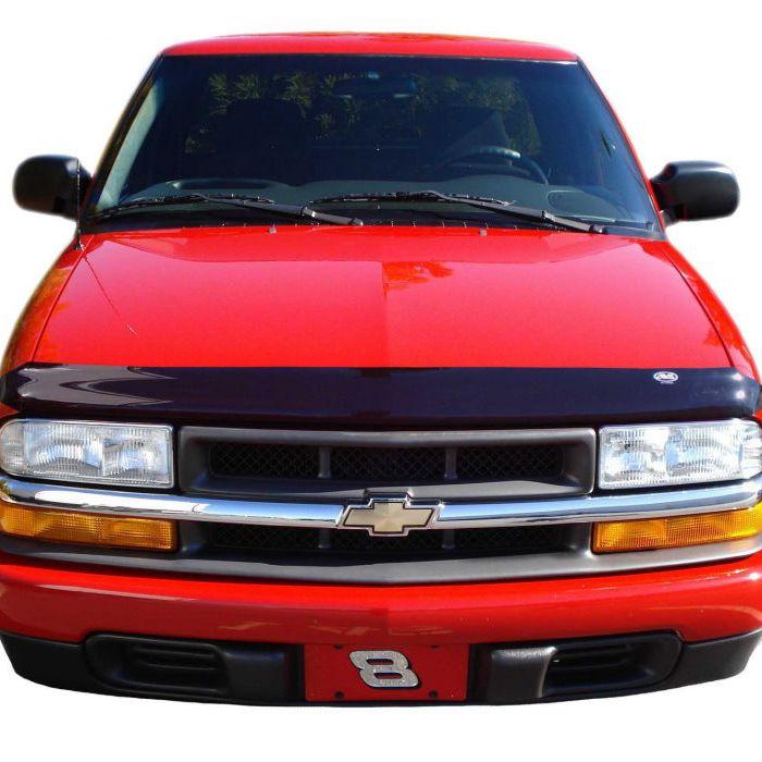 AVS 98-01 GMC Envoy High Profile Bugflector II Hood Shield - Smoke