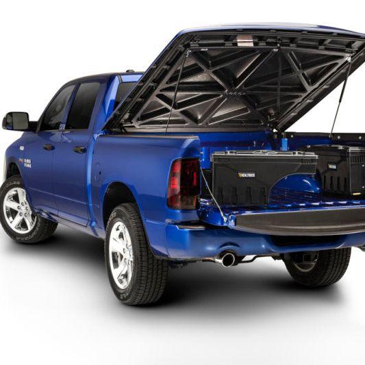 UnderCover 99-16 Ford F-250/F-350 Drivers Side Swing Case - Black Smooth