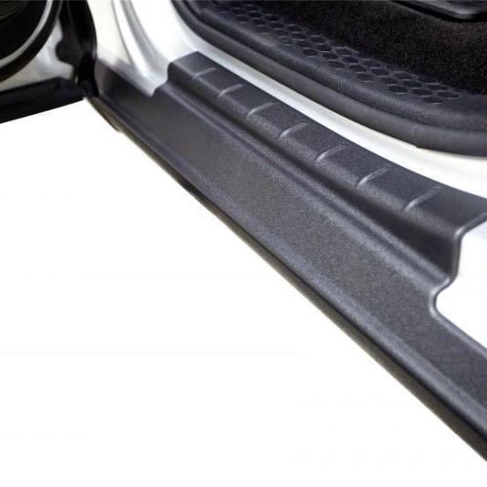 Bushwacker 09-14 Ford F-150 Extended Cab Trail Armor Rocker Panel Cover - Black