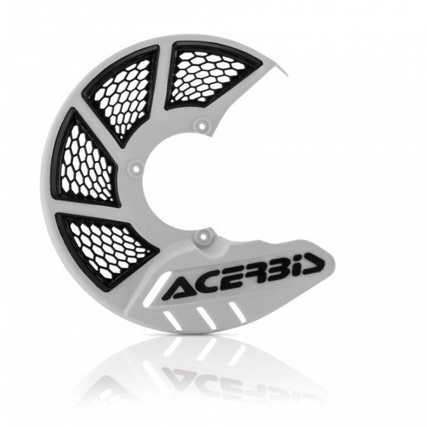 Acerbis X-Brake Vented Disc Cover - White/Black