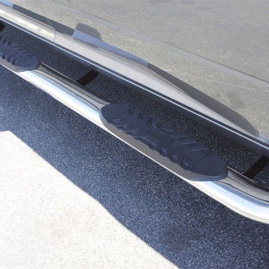 Lund 10-17 Dodge Ram 2500 Crew Cab 5in. Curved Oval SS Nerf Bars - Polished