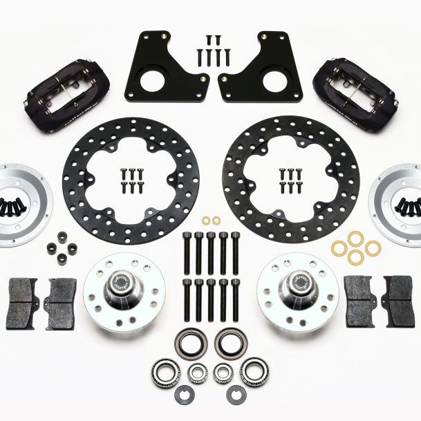 Wilwood Forged Dynalite Front Drag Kit Drilled Rotor 79-87 GM G Body-Big Brake Kits-Wilwood-WIL140-1033-BD-SMINKpower Performance Parts