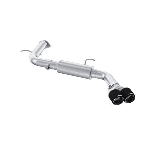 MBRP 21-24 Hyundai Hyundai T304 Stainless Steel 3in Axle-Back Rear Exit W/Dual Carbon Fiber Tip