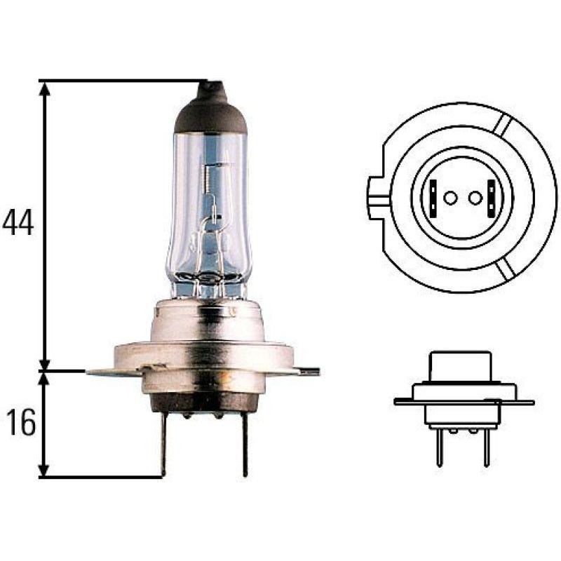 Hella Optilux H7 100W XB Extreme Blue Bulbs (Pair)-Bulbs-Hella-HELLAH71070307-SMINKpower Performance Parts