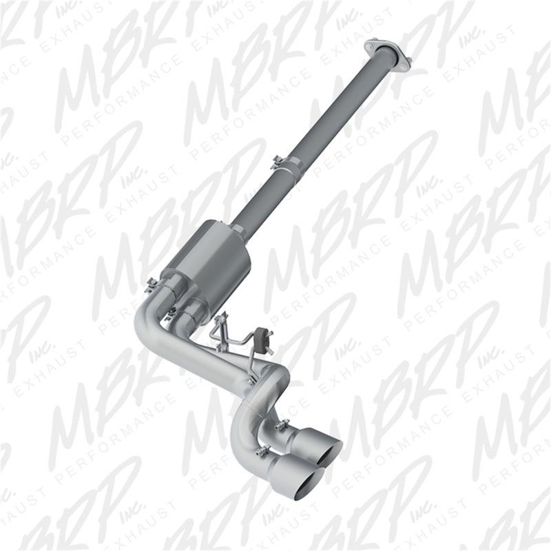 MBRP 09-14 Ford F150 T304 Pre-Axle 4.5in OD Tips Dual Outlet 3in Cat Back Exhaust-Catback-MBRP-MBRPS5261304-SMINKpower Performance Parts