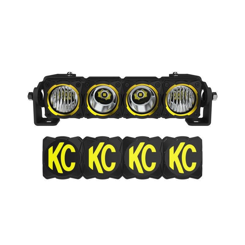 KC HiLiTES FLEX ERA LED 10in. Light Bar - Master Kit - SMINKpower Performance Parts KCL291 KC HiLiTES