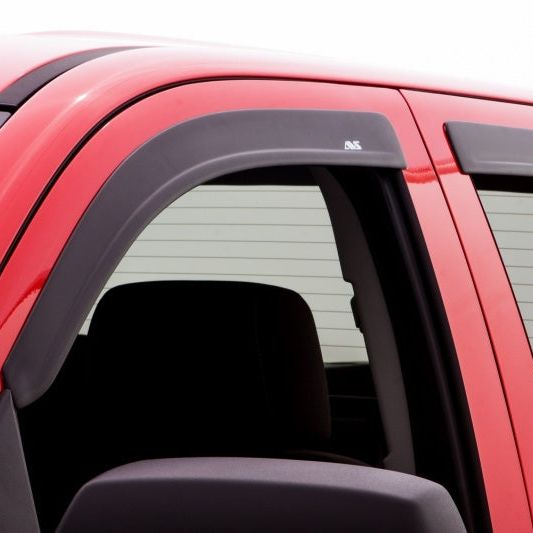 AVS 16-18 Toyota Tacoma Double Cab Ventvisor In-Channel Window Deflectors 4pc - Matte Black