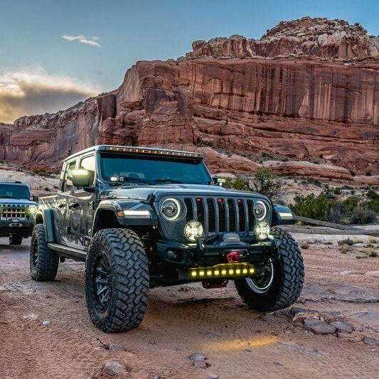 Oracle Jeep Wrangler JL/Gladiator JT Integrated Windhsiled LED Light Bar System