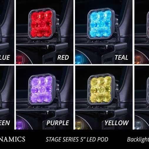 Diode Dynamics SS5 LED Pod Pro - White Spot (Pair)