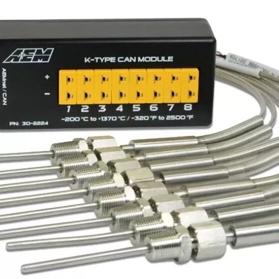 AEM 8 Channel K-Type Thermocouple EGT CAN Module