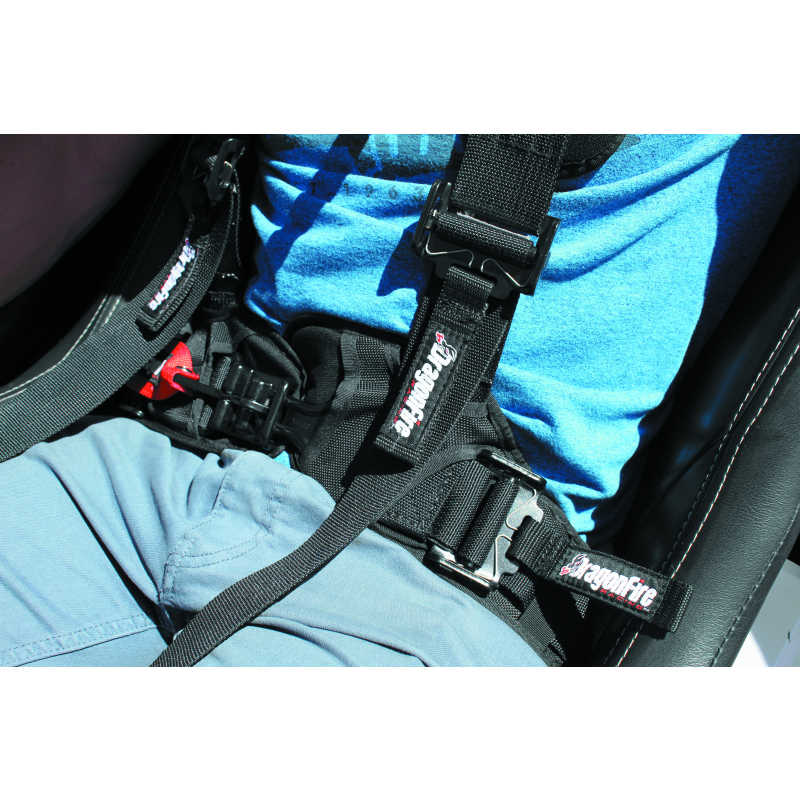 DragonFire Racing Harness Evo- Black