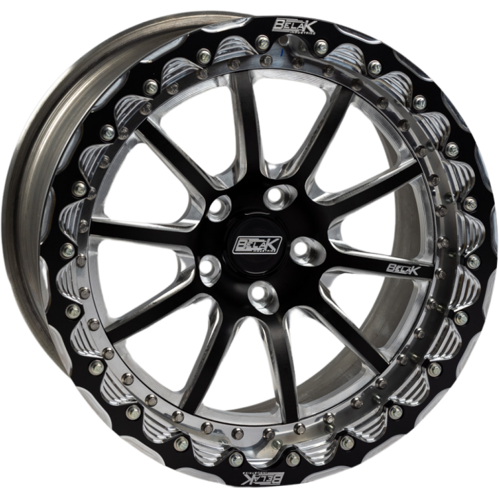 Belak 17x10.5 / 8.25in BS / 5x114.3 BP / Low Pad / Series 4 Wheel - Single Beadlock