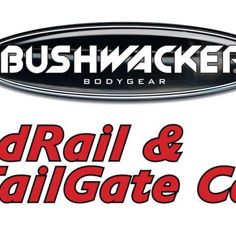 Bushwacker 07-13 GMC Sierra 1500 Fleetside Bed Rail Caps 97.6in Bed - Black