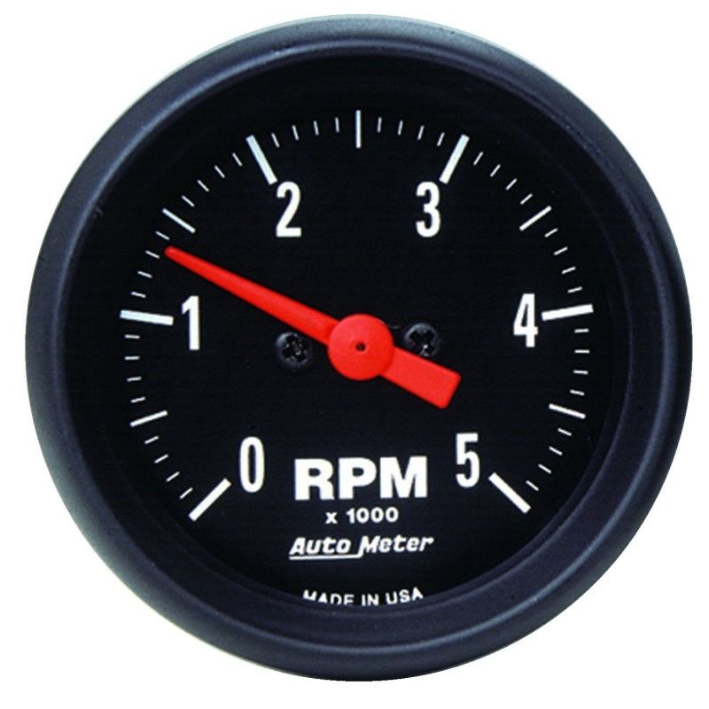 Autometer Z-Series 52mm 5000RPM In-Dash Tachometer