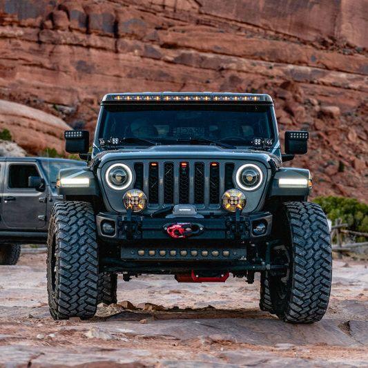 Oracle Jeep Wrangler JL/Gladiator JT Integrated Windhsiled LED Light Bar System