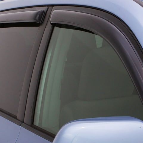 AVS 17-22 Nissan Kicks Ventvisor Outside Mount Window Deflectors 4pc - Smoke