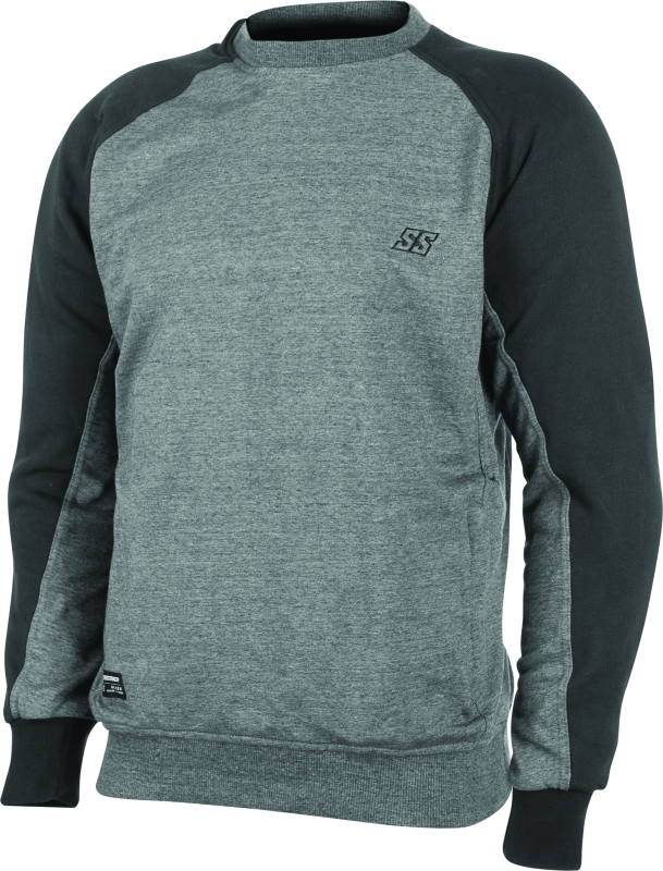 Speed and Strength Lunatic Fringe Armored Sweatshirt Grey/Black - Small