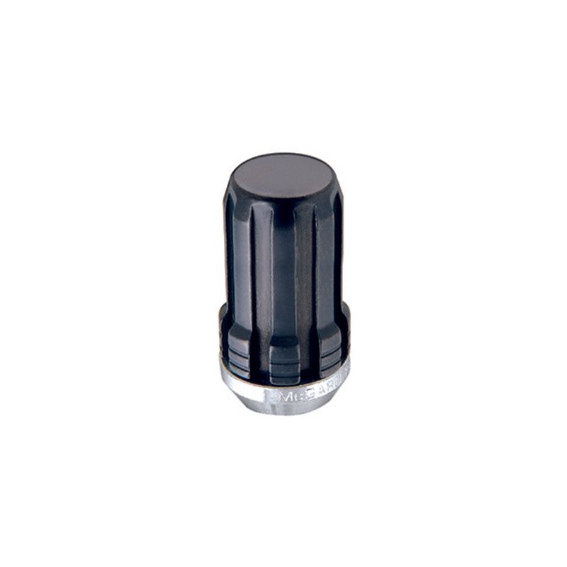 McGard SplineDrive Lug Nut (Cone Seat) M14X1.5 / 1.935in. Length (4-Pack) - Black (Req. Tool)-Lug Nuts-McGard-MCG65310BK-SMINKpower Performance Parts