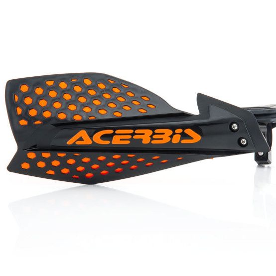 Acerbis X- Ultimate Handguard - Black/Orange-Hand Guards-Acerbis-ACB2645481009-SMINKpower Performance Parts