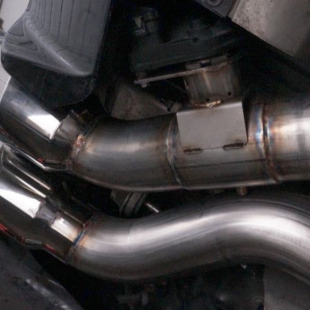 Stainless Works 2016-18 Cadillac CTS-V Sedan Axleback System Dual-Mode Turbo Mufflers 4in Tips-Catback-Stainless Works-SSWCTSV16MKS-PC-SMINKpower Performance Parts