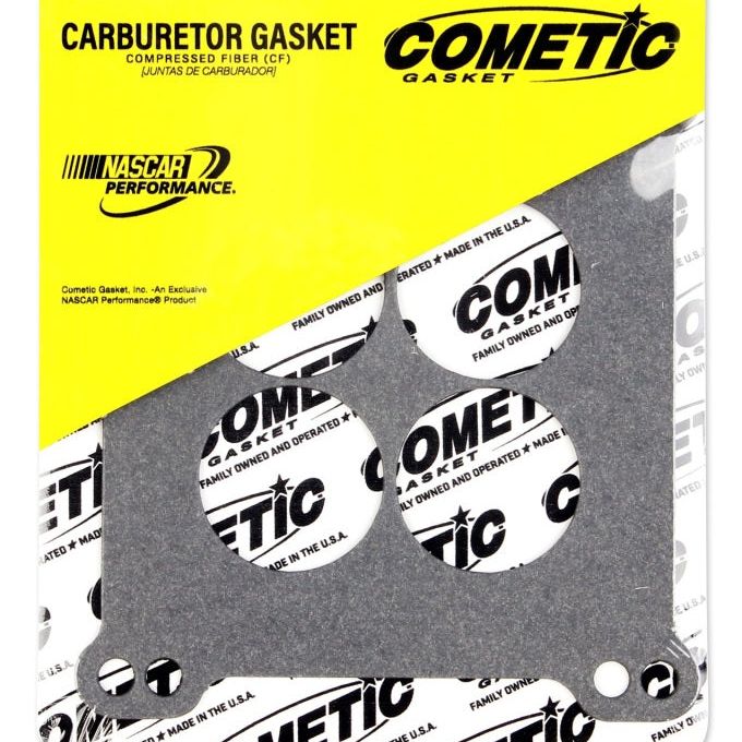 Cometic Holley 4 BBL .060in Fiber Carburetor Mounting Gasket - 4 Hole - 1.750in Holes