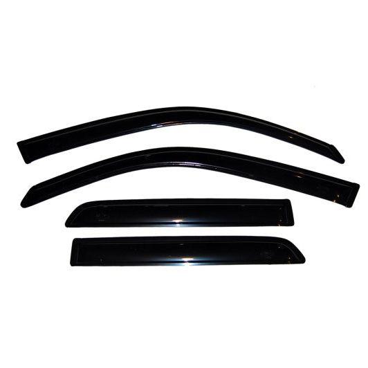 AVS 03-09 Toyota 4Runner Ventvisor Outside Mount Window Deflectors 4pc - Smoke