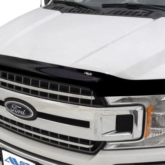 AVS 15-20 Ford F-150 (Excl. Raptor) High Profile Bugflector II Hood Shield - Smoke