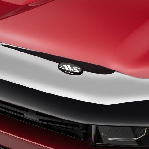 AVS 15-18 Chevy Tahoe High Profile Bugflector II Hood Shield - Smoke