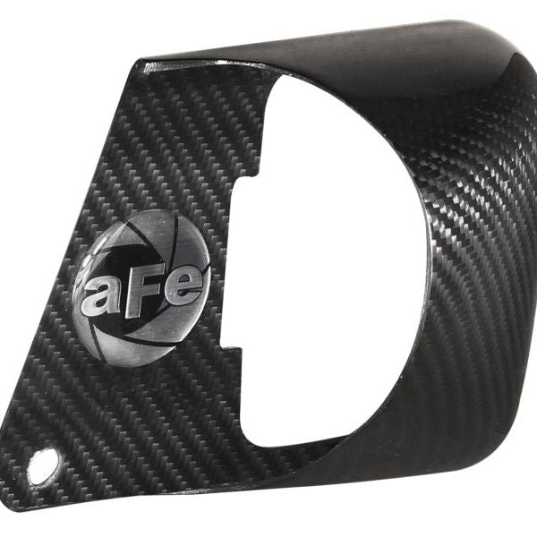 aFe MagnumFORCE Intake System Carbon Fiber Scoop 12-15 BMW 328i/ix (F30/31/34) L4 2.0L Turbo N20/N26-Cold Air Intakes-aFe-AFE54-12218-C-SMINKpower Performance Parts