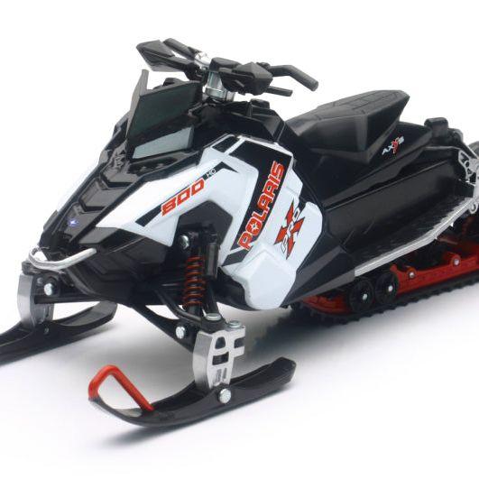 New Ray Toys Polaris Switchback Pro-X 800 Snowmobile (White)/ Scale - 1:16