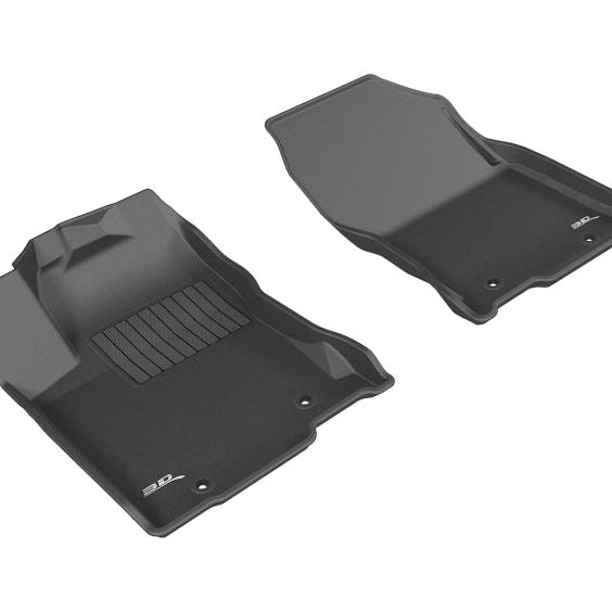 3D MAXpider 2015-2020 Lexus NX/NX Hybrid Kagu 1st Row Floormat - Black-Floor Mats - Rubber-3D MAXpider-ACEL1LX05111509-SMINKpower Performance Parts