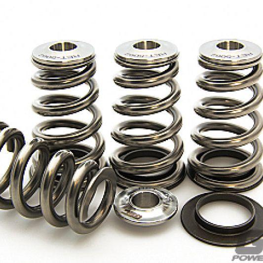 GSC P-D Mitsubishi 4G63T Extreme Pressure Conical Valve Spring and Ti Retainer Kit