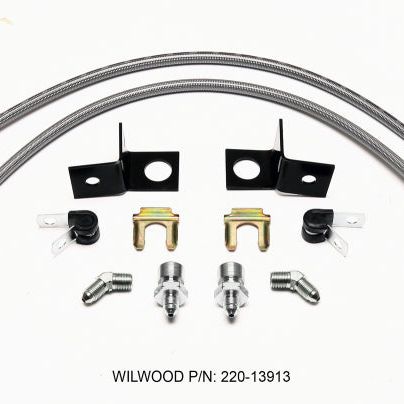 Wilwood Flexline Kit Rear 2015-Up Mustang-Brake Line Kits-Wilwood-WIL220-13913-SMINKpower Performance Parts
