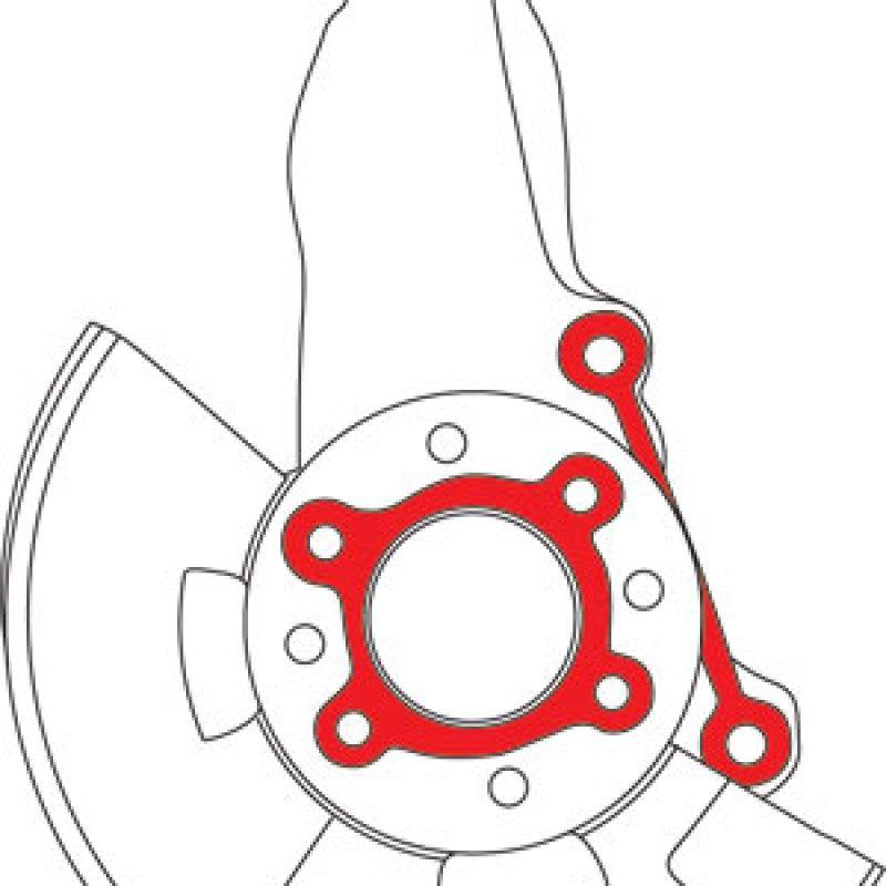 SPC Performance 09-14 Hyundai Genesis +1.25 Camber Shim