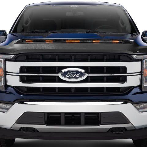 AVS 21-22 Ford F-150 (Excl. Tremor/Raptor) Low Profile Aeroskin Lightshield Pro - Black