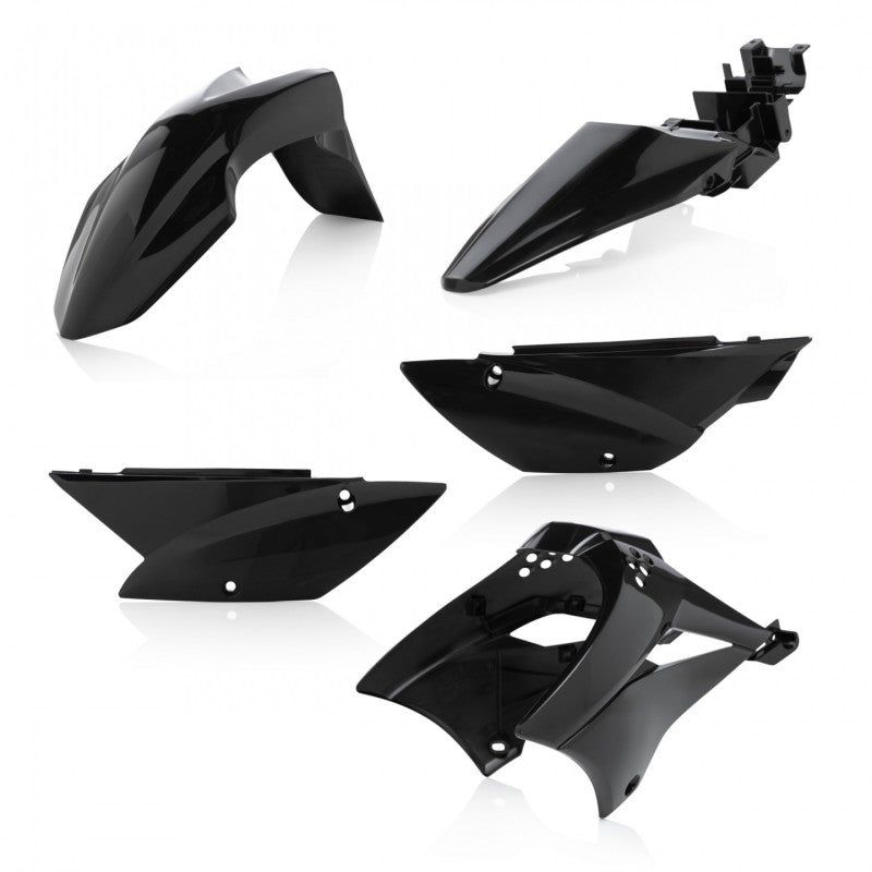 Acerbis 10+ Kawasaki KLX110/110L Plastic Kit - Black-Plastics-Acerbis-ACB2780500001-SMINKpower Performance Parts