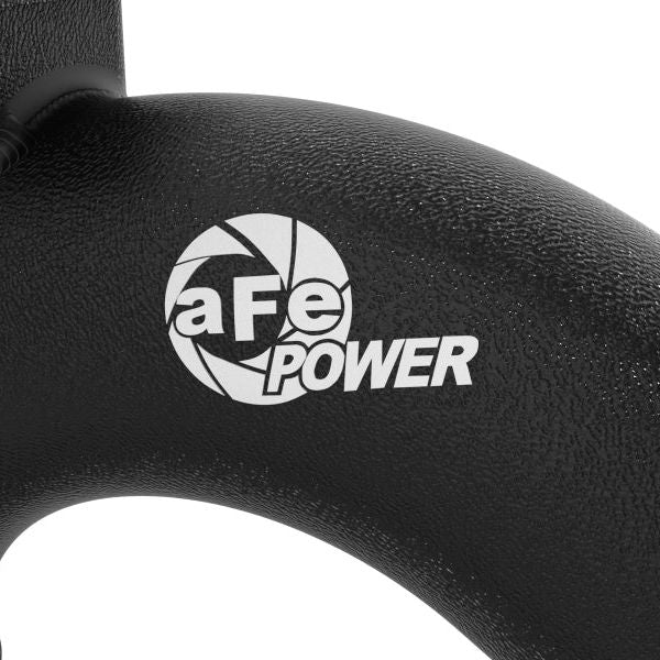 aFe Kia Stinger 18-22 V6-3.3L (tt) BladeRunner Hot Charge Pipe- Black-Intercoolers-aFe-AFE46-20508-B-SMINKpower Performance Parts