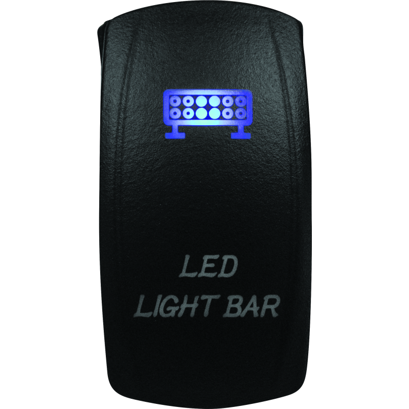 DragonFire Racing Lighted Switch Led Light Bar On/Off Blue