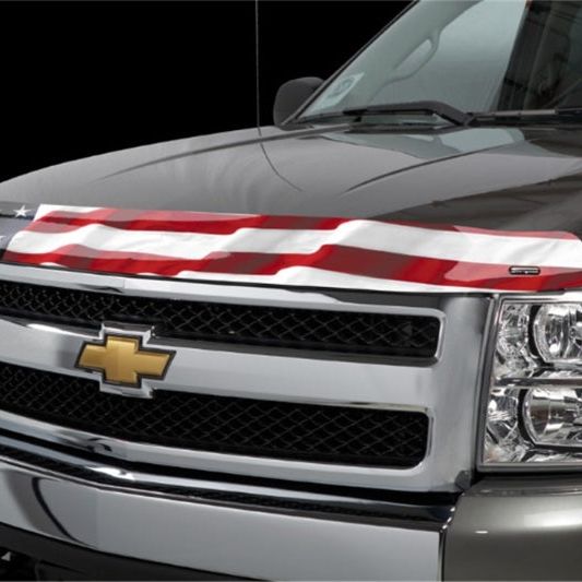 Stampede 2007-2013 Chevy Silverado 1500 Vigilante Premium Hood Protector - Flag