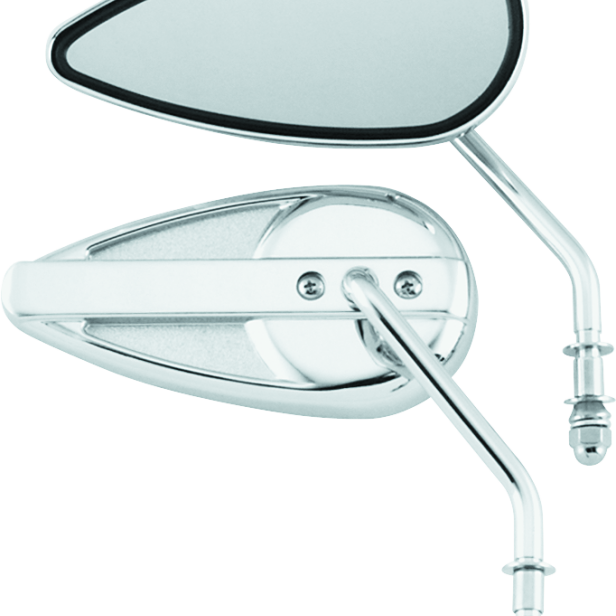 Bikers Choice 65-Up Chrome Teardrop Mirror Universal Custom Pr