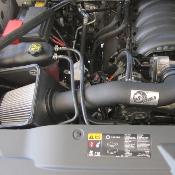 aFe MagnumFORCE Intake Stage-2 Pro Dry S 14-17 GM Silverado/Sierra 1500 V8 5.3L/6.2L-Cold Air Intakes-aFe-AFE51-32332-SMINKpower Performance Parts