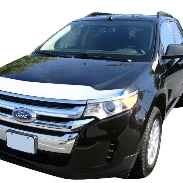 AVS 11-14 Ford Edge Aeroskin Low Profile Hood Shield - Chrome