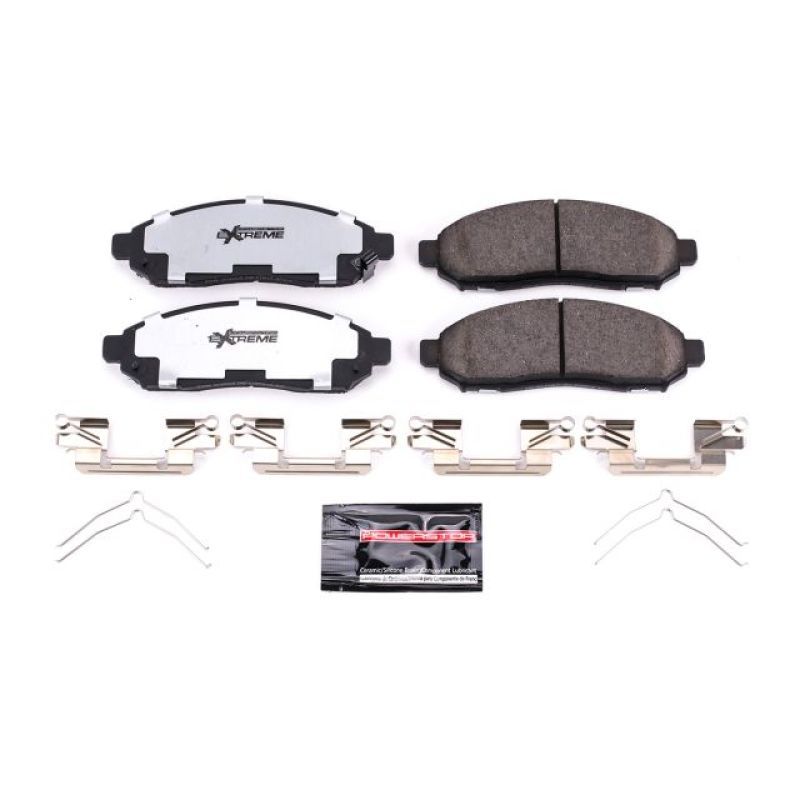 Power Stop 16-18 Chevrolet City Express Front Z36 Truck & Tow Brake Pads w/Hardware-Brake Pads - Performance-PowerStop-PSBZ36-1094-SMINKpower Performance Parts