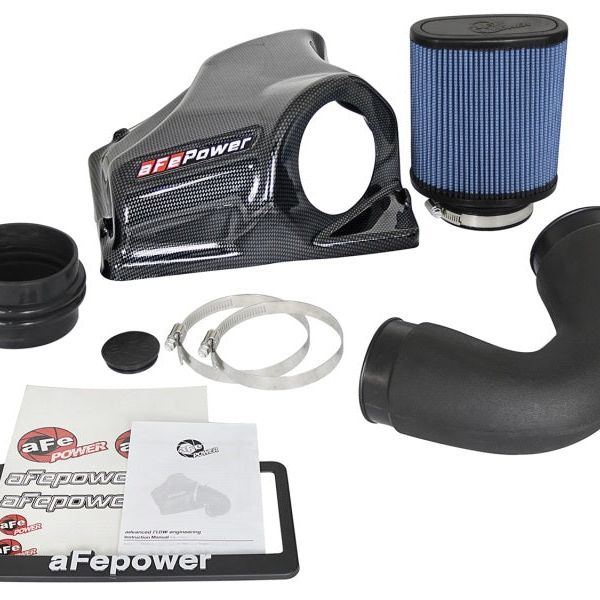 aFe Magnum FORCE Stage-2 Pro 5R Cold Air Intake System 2017 BMW 330i (F3x) I4-2.0L (t) B48-Cold Air Intakes-aFe-AFE54-12922-C-SMINKpower Performance Parts