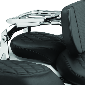 Kuryakyn Neo Driver & Passenger Backrest Chrome